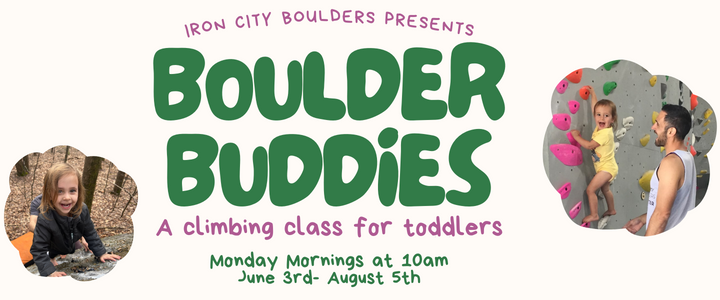 Boulders Buddies - ICB Climbing Classes for Toddlers